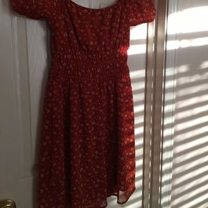Floral sun dress / size small